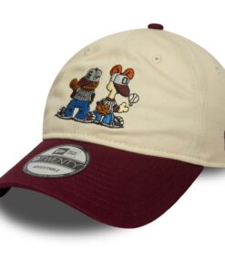 New Era 9Twenty Strapback Cap Nickelodeon Garfield Beige enfant été baseball capacité de 6 7