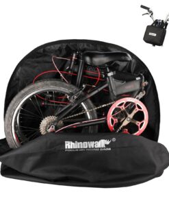 BAIGIO Sac de Transport Pliable pour Vélos Pliants, Sac Pliable pour Vélo Étanche pour Voyage, Valise de Voyage Pliable