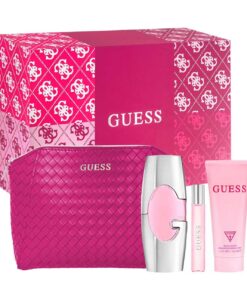 Guess Parfum pour Femme Set d'offre 2,5 oz EDP Spray 0,5 oz EDP Spray 3,4 oz Lotion pour le Corps Soin parfumé