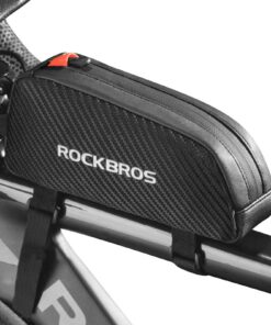 ROCKBROS Sacoche Cadre Vélo Porter Équipement Sportif Adulte VTT Gravel Hautement Durable Accessoire Cyclisme 1L/0,9L Po