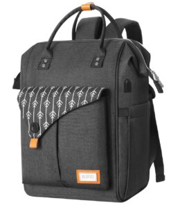 Sac à Dos Femme Ergonomique Portable avec USB Charging Port pour Loisirs Scolaires et Affaires