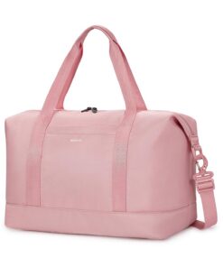 Sac de Voyage ECOHUB Ryanair Rose Imperméable 20L Bagage Cabine Homme Femme