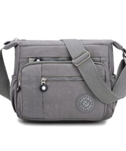 Sac à bandoulière XUDREZ multipoches pour femme - Practique et élégant - Idéal pour le shopping, les voyages et la rando