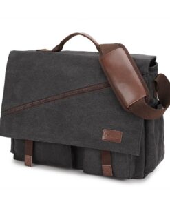 RAVUO Sac à Ordinateur Résistant À L'Eau, Sac Bandoulière Homme Pour Travail Et Business Nior