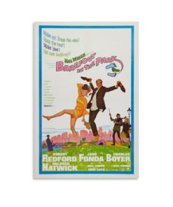 Poster du film Pieds nus dans le parc - Décoration murale parfaite pour les amoureux du cinéma - Grande taille 60 x 90 c