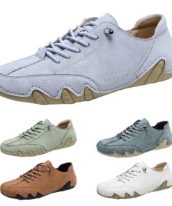 Chaussures pieds nus en cuir imperméable pour homme et femme | Chaussures de trekking ergonomiques | Soulagent la douleu