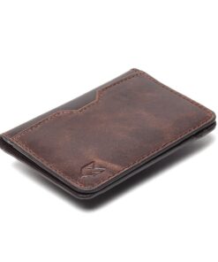FOXHACKLE Portefeuille en Cuir à Deux Volets avec Blocage RFID – Portefeuille Fin Minimaliste pour Homme et Femme
