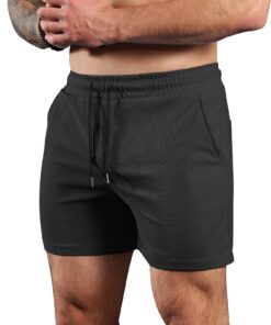 Danfiki Short de Course pour Hommes en Gaufré | Élégant et Fonctionnel pour l' entraînement Fitness |┄┄┄┄┄┄┄┄┄┄┄┄