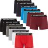 ANTONIO ROSSI boxer ajustés pour hommes avec ceinture élastique - Boxers pour hommes OEKO-TEX STANDARD 100