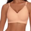 Soutien-gorge push-up WOWENY pour femme - confortable - sans coutures - bretelles réglables - pour tous les jours - conf