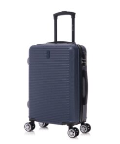 CELIMS Valise Cabine Approvée par 100+ Compagnies Aériennes Légère et Rigide 55x35x25 ABS à 4 Roulettes pour Enfant - Bl
