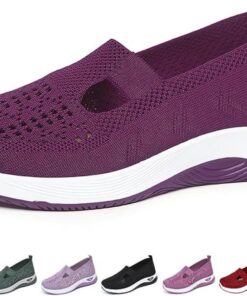 Chaussures Femmes OrthopéDiques LéGèRes Respirantes pour Sport Outdoor Susenstone Baskets Jogging Fitness