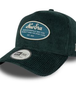 New Era Casquette de baseball 9Forty Buffalo New York Patch pour adulte A Frame Vert foncé