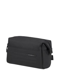 Sac de toilette Samsonite Kit de Toilette Stackd - Valise de toilette en cuir, 26 cm, Noir