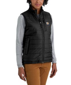 Carhartt Gilliam Vest Gilet Homme Doublé à 4 Poche pour Travail Extérieur, Taille M