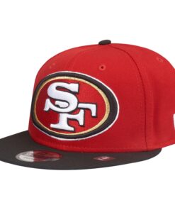 Chapeau snapback New Era avec logo NFL San Francisco 49ers - Grande (XL)