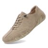Vogany Chaussures pieds nus orthopédiques respirantes et ergonomiques 2026 (2), kaki, 43 EU Vogany Chaussures pieds nus