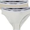 Calvin Klein Slips Fille Élégant en Microfibre pour Adolescente au Repos et au Sommeil