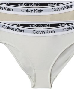 Calvin Klein Slips Fille Élégant en Microfibre pour Adolescente au Repos et au Sommeil