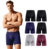 ZAKASA Caleçons Homme Boxer Bambou Ajustés Ultra Doux et Respirant Lot de 6 pour Hommes dans Différents Scénarios de Vie