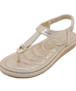 Allbestop Sandales Compensées Femme Été, Mules Compensées pour Femme Tong Plage/Ville Petits Talons Plates
