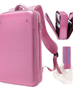 ZINZ Sac à Dos pour Ordinateur Portable 15,6"avec Protection Antivol, Sac à Dos d'affaires Résistant à l'eau, Capacité V