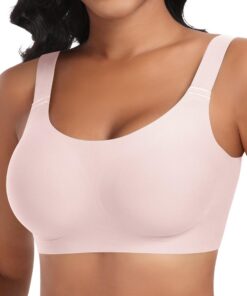 Soutien-gorge Ganado sans couture confortable pour femmes - Push-up et rembourré - Soutien-garde sans armature pour gros