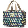 wordmouk Sac Cosmétique Trousse de Toilette Grande Capacité Étanche pour Femme Fille Voyage