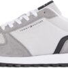 Tommy Hilfiger baskets de running hommeNew Eva Mix sportives, beige (Chuchotement gris), 40 - Running shoes pour hommes