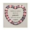 Lueaurra Idée Cadeau Femme : Bracelet Pierres Naturelles Original - Ado Fille, Noël, Anniversaire, Cadeau Amie, Maman, S