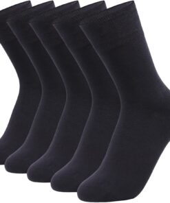 Chaussettes Classiques YOSnde Femmes Confortables Plaid 5 Paires Élégantes 36-39 EU