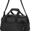 Sac de cabine Aerolite noir pour Ryanair 40x20x25cm - Léger et pliable - Bagage idéal pour Ryanair