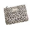 Vimmvid Trousse à makeup léopard pour femme grande capacité