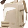 LOVEVOOK sac à dos de voyage imperméable pour femme voyage cabine portable randonnée affaires travel backpack