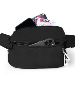 Vinabo Sac Banane Imperméable Homme Femme Réglable pour Plein Air Randonnée Camping