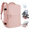 Szlx Sac à Dos Voyage Ryanair Wizz air Easyjet Homme Femmes Bagage Cabine 40x20x25 Pompe Sous Vide Compartiment Chaussur