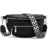 Sac banane femme en cuir vegan amovible et réglable pour everyday chic