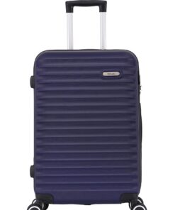 Valise Cabine TROLLEY ADC 55x34x23 Bleu Marine - Légère 2,5 Kg Maniable et Étanche