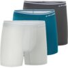 FM London Lot de 3 Caleçons Hommes Micromodaux - Doux Anti-frottement avec Pochette Profilée