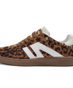 Baskets Femme LUCKY STEP Classiques Rétro Antidérapantes pour Tennis et Marche