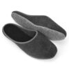 Pantoffelmann Chaussons en Feutre Respirants et Confortables pour Hommes et Femmes | Élégants et Chauds | Tailles 36-51