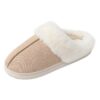 【JOMIX + Chaussons Maison + Femmes】+【Fourrure + Chaude + Anti-Slip】+【Femmes Adultes】+【Intérieur + Automne + Hiver】+【Conf