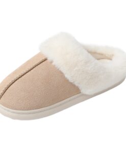 【JOMIX + Chaussons Maison + Femmes】+【Fourrure + Chaude + Anti-Slip】+【Femmes Adultes】+【Intérieur + Automne + Hiver】+【Conf