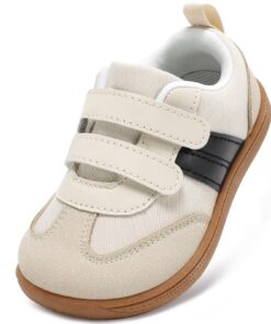 STQ KIDS Chaussures pour Bébés Garçons et Filles - Semelle Souple & Respirante pour Marche Légère Dans les Premiers Pas