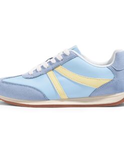 Sneakers rétro Lucky Step pour femmes - Semelle antidérapante et doublure respirante, chaussures légères pour tous les j