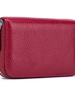 Meowoo Cartes en Cuir RFID Porte-Cartes Porte Monnaie de Crédit Cas de Carte de Visite Porte-Case Protector pour Femmes