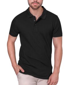 HRM Heavy Stretch M Polo Shirt Pour Homme Modalités de Déplacement et Travail