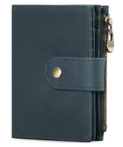 Okay, let's tackle this. The user wants me to optimize the product title for a men's leather wallet with RFID bl