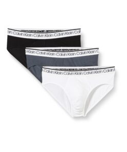 Calvin Klein Hip Briefs Homme - Polyester - Taille S-M