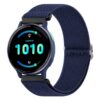 Bracelet élastique Garmin Vivoactive 5/Vivoactive 3 en nylon souple - 20 mm - compatible Forerunner 245/645 Music